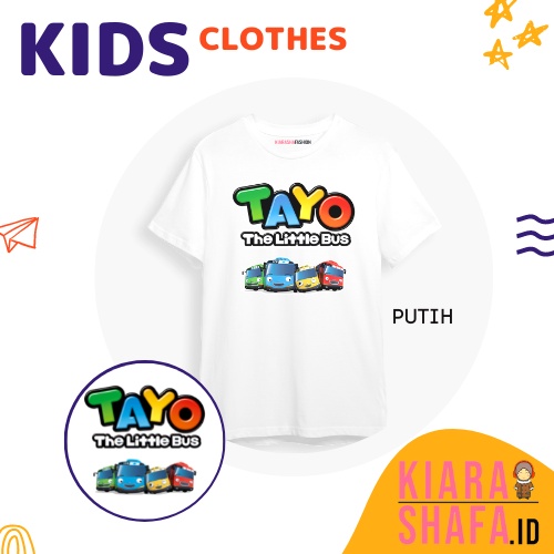 Kiarashafa - Baju Anak / Kaos Anak Tayo