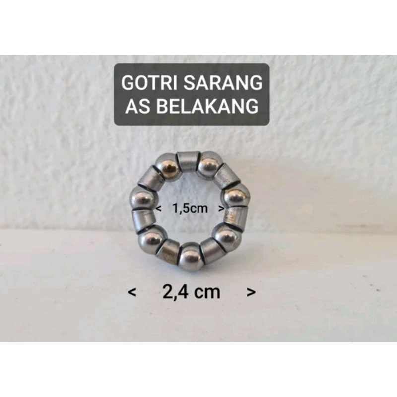 Gotri Sarang Pelor As Belakang Sepeda . Ball Bearing Konis Rear Poros Roda Hub Freehub sepeda federal mini mtb balap seli folding bike lipat