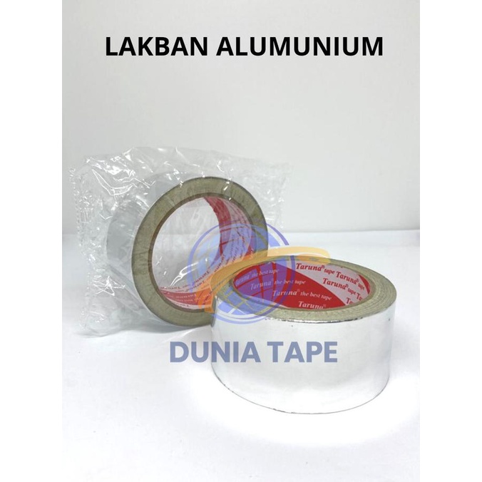 

Lakban alumunium tape 2inch x 20 meter
