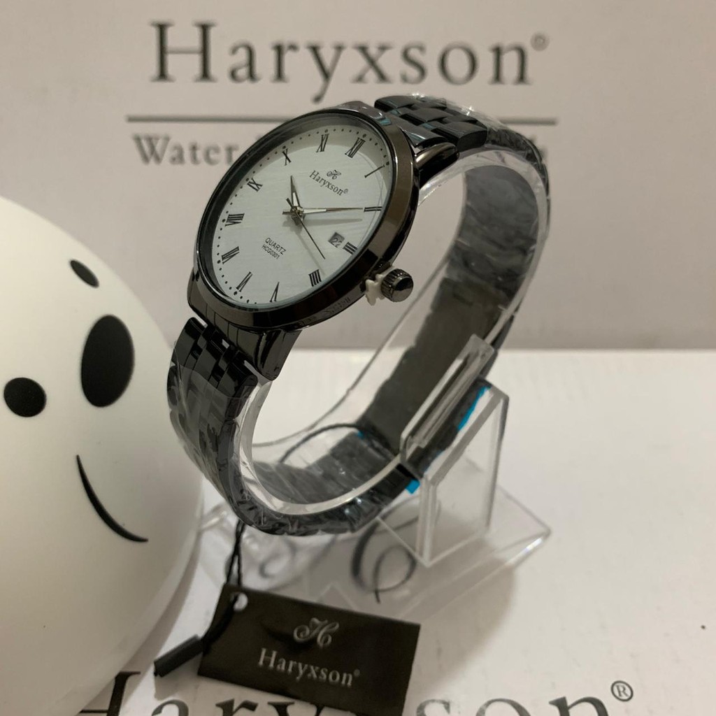 Jam Tangan Pria dan Wanita Haryxson Jam Tangan Mewah Jam Tangan Elegan Jam Original Rantai Stainless