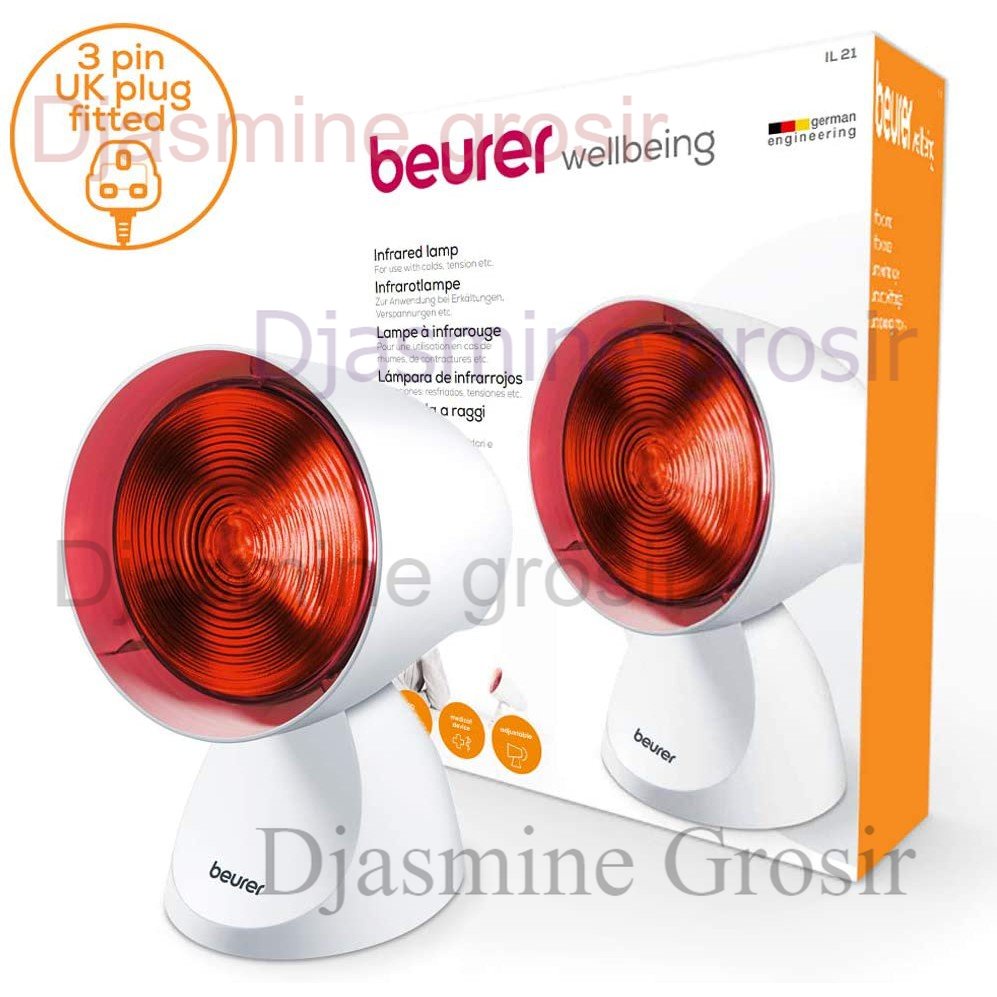 Beurer IL 21 Infrared Lamp 150 WATT/ Lampu Terapi Infrared Beurer IL21 Bolam 150 Watt Philips