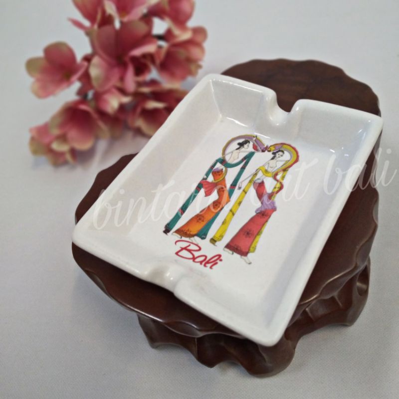 asbak keramik asbak bali asbak simple asbak murah hadiah souvenir bali