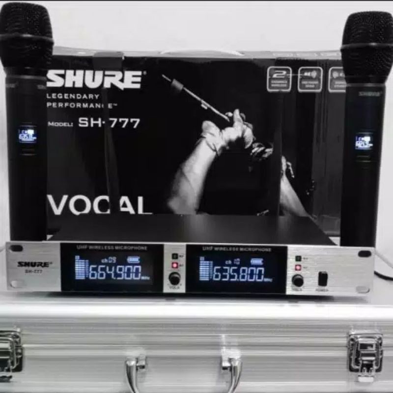 Microphone Wireless shure SH 777 Handle