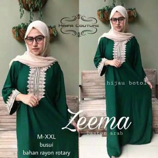 DASTER ARAB ZEEMA | RAYON SUPER GRADE A ORI | RESLETING DEPAN BUSUI