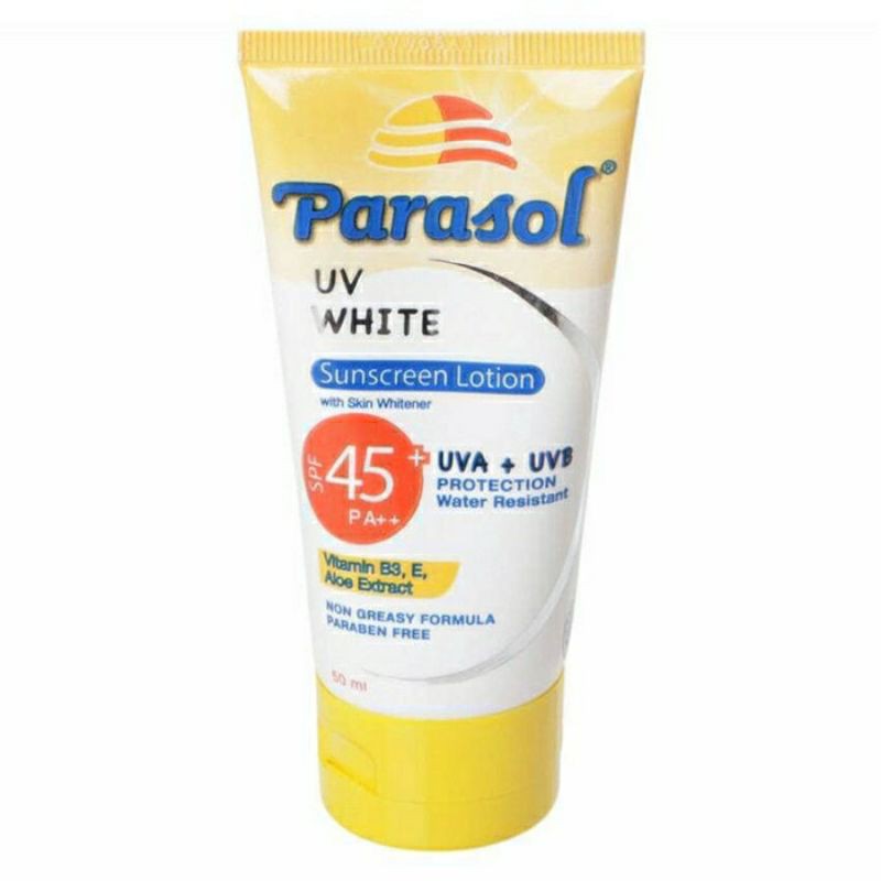 PARASOL UV WHITE SUNSCREEN LOTION SPF45PA++