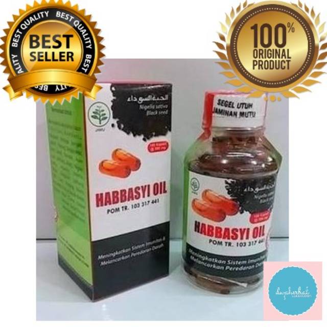 HABBASYI OIL 100 KAPSUL / HABBATUSAUDA / HABBASYI OIL / HABBATUSSAUDA