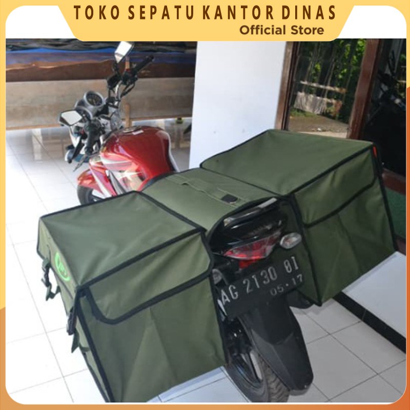 Terlaris Tas Motor Kurir Pos Murah Anti Air SIZE KECIL Tas Pos Kecil