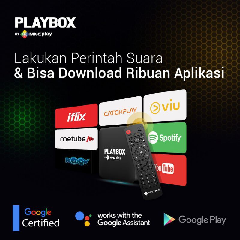 PLAYBOX PLAY BOX TV IPTV ANDROID MNC PLAY