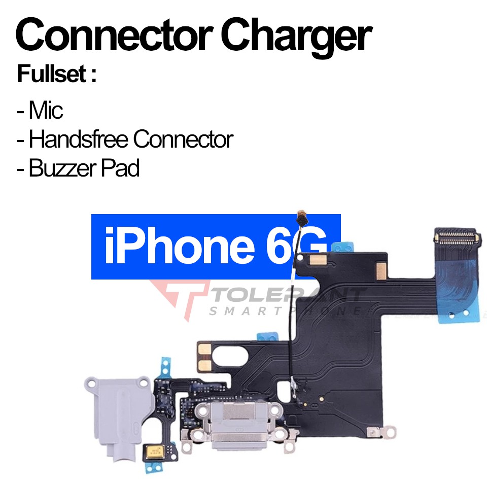 IPHONE 6 FLEKSIBEL IPHONE 6G FLEXIBLE KONEKTOR CHARGER + MIC