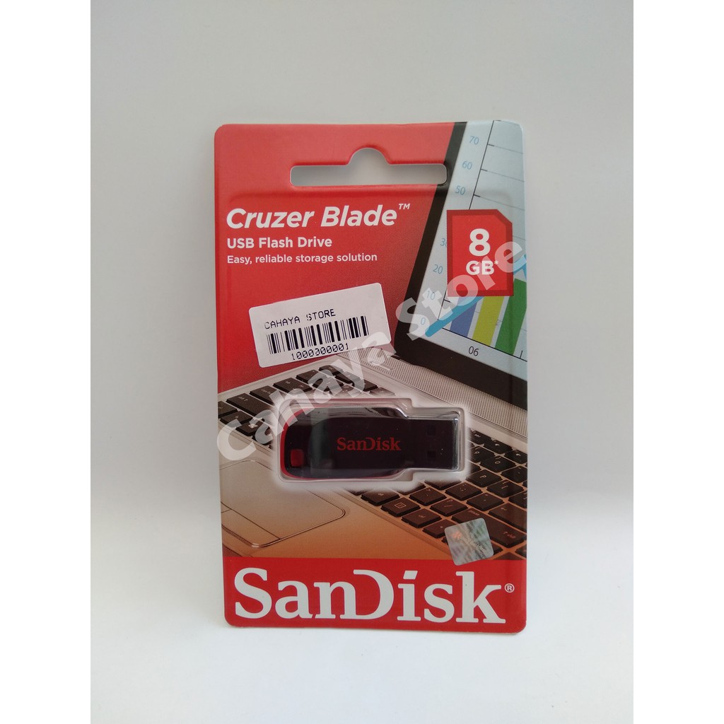 FLASHDISK SANDISK 8 GB CRUZER BLADE