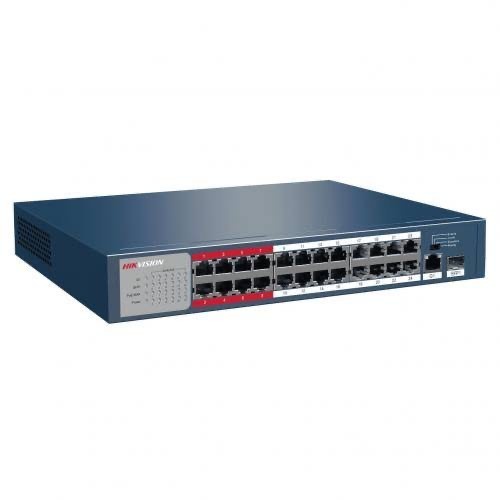 Switch POE 24 Port HIKVISION DS-3E0326P-E/M, Unmanaged PoE