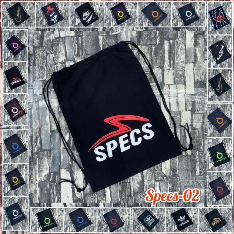 SALE ( PROMO ) TAS GYMSACK SPECS / TAS SEPATU BOLA SPECS / TAS SERUT SPECS
