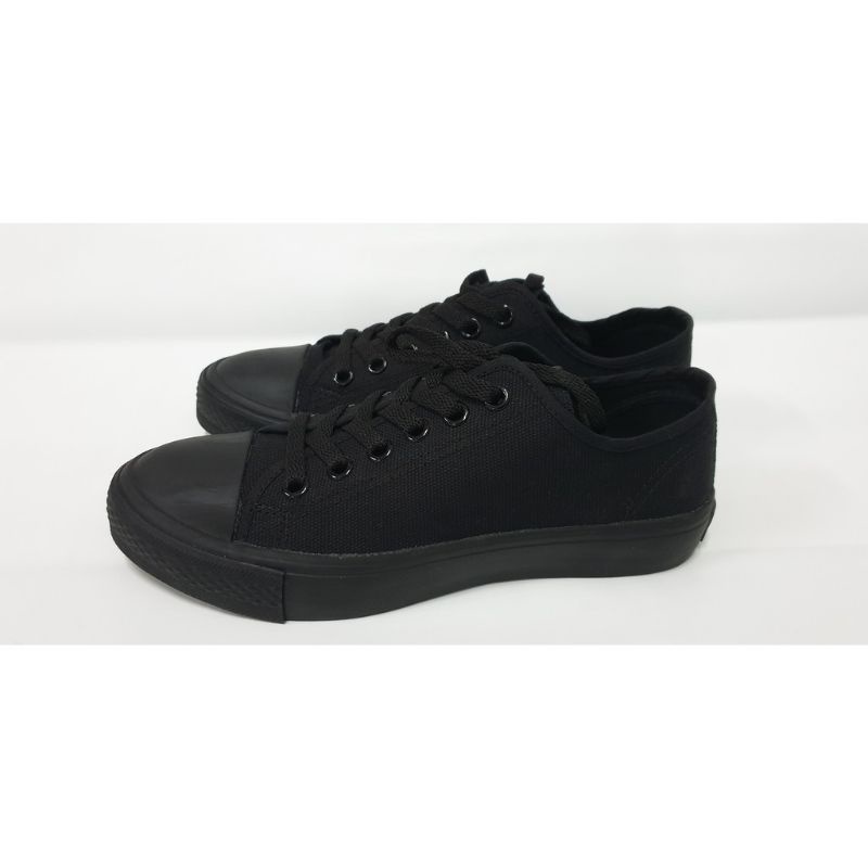 Sepatu Johnson Basic LowCut (LC) Black mono