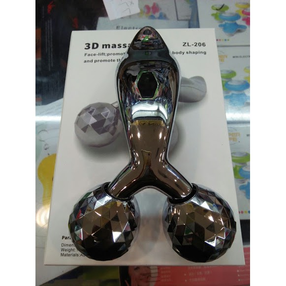 3D massager body face alat pijit pengencang kulit dan wajah