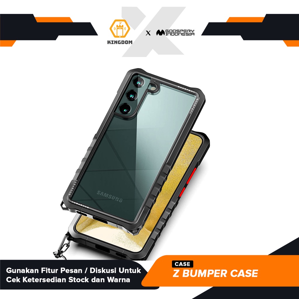 Casing Hard Case Samsung S22 Plus S9060 Goospery Z Bumper Case