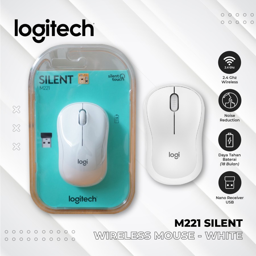 Logitech M221 Wireless Mouse Silent