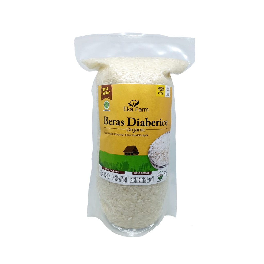 

Beras Diabetes Organik 1kg Eka Farm