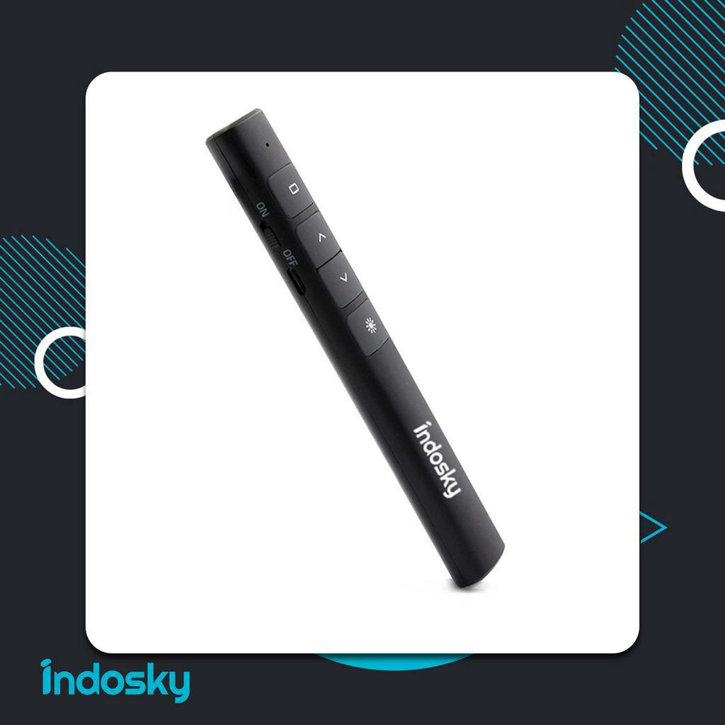 GARANSI 1 TAHUN Indosky Pointer Original | Pointer Presentasi | Presenter Laser Pointer | Pointer Wireless | Pointer WiFi | Pointer Indosky | Indosky Presenter Laser Pointer | Pointer Original | Pointer Projector | Presentation