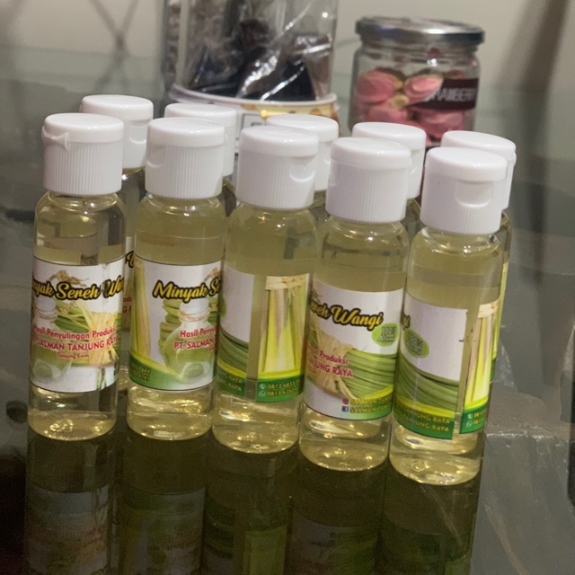 minyak sereh wangi dan karbol sereh