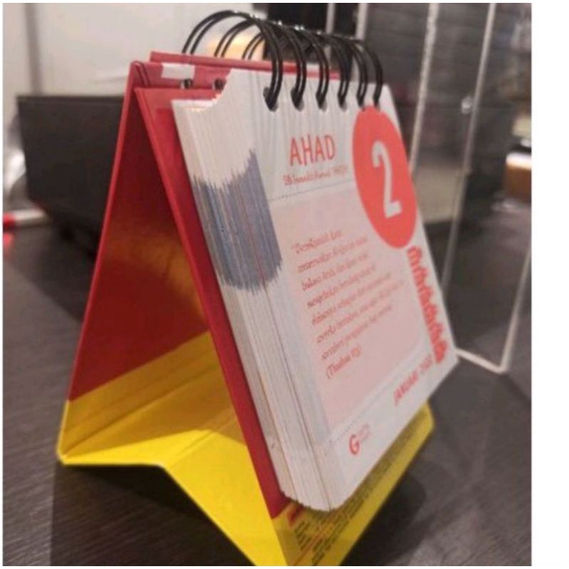 Kalender Harian 2022 Kalender Meja Gema Insani