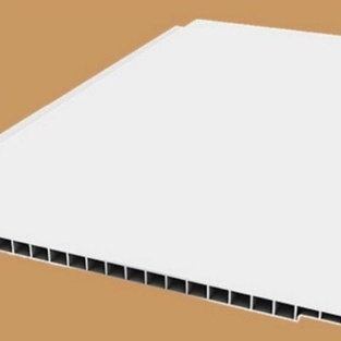 Shunda Plafon PVC Putih Doff Polos K-904 (PERLEMBAR)