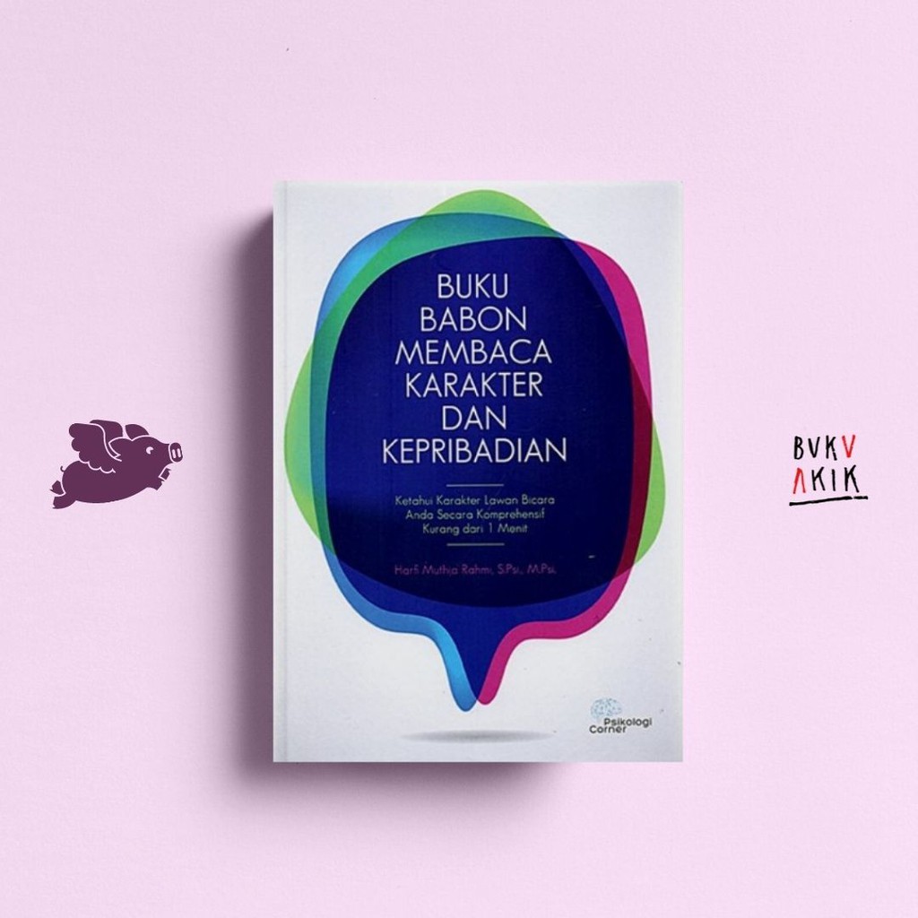 BUKU BABON MEMBACA KARAKTER DAN KEPRIBADIAN - Harfi Muthia Rahmi