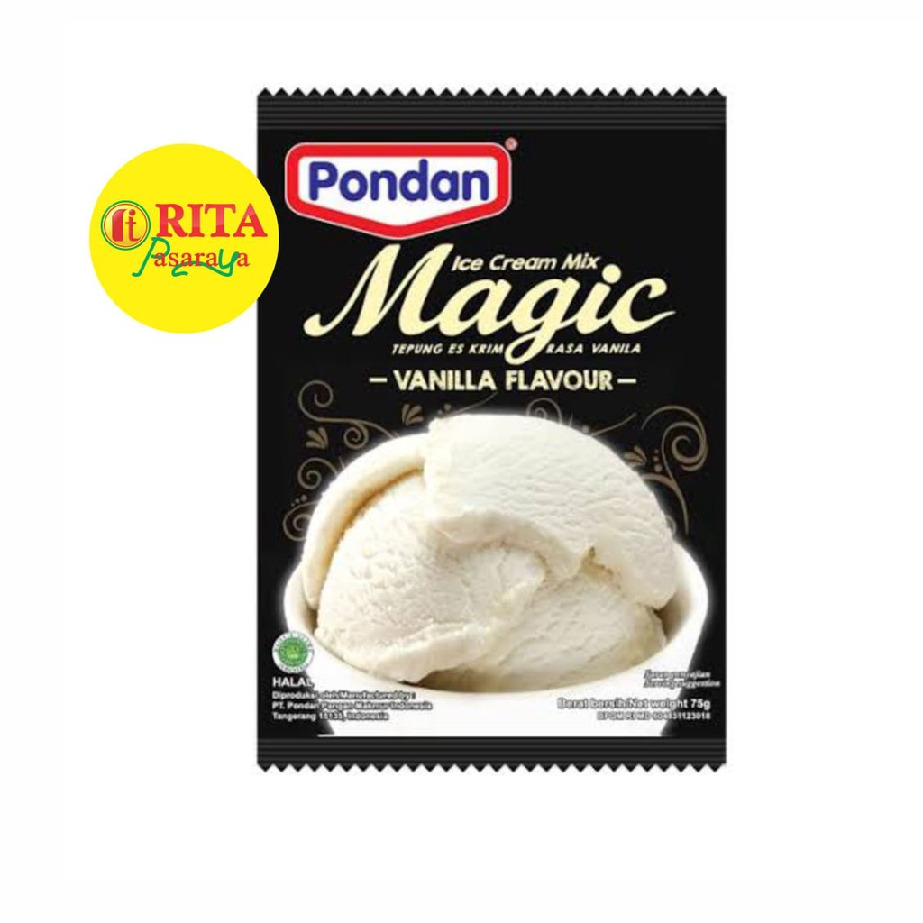 Pondan Es Cream Vanila Pouch