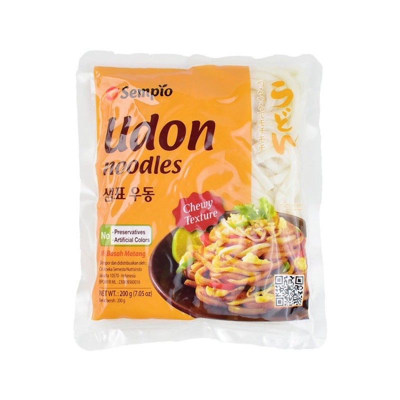 

Sempio Fresh Udon Noodles 200Gram/Udon Goreng/Udon Kuah