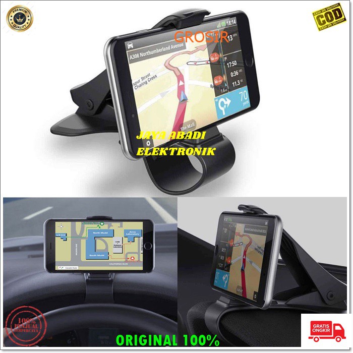 J295 HOLDER HP 6.5 INCI ON DASHBORD JEPIT MOBIL CAR GANTUNGAN GPS LEHER ANGSA PEGANGAN PENJEPIT JEPITAN KACA MIROR BREKET BRACKET MOUNT UNIVERSAL FLEKSIBLE LEHER ANGSA PEGANGAN MOBIL JEPIT SOFT TUBE KACA GPS JENDELA WINDOW PEREKAT VENTILATOR ANGIN