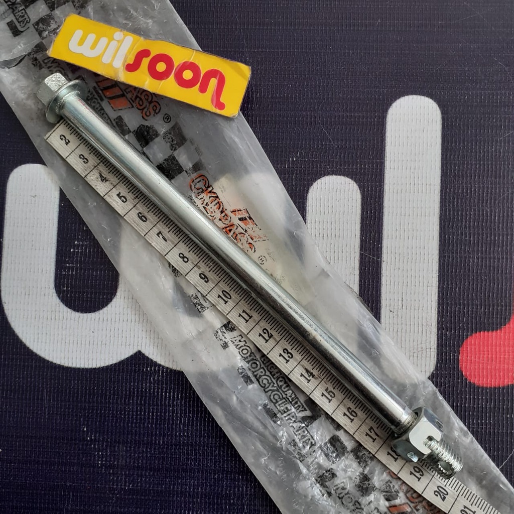 As Roda Depan Suzuki RC 80 / RC100 Panjang 19 cm