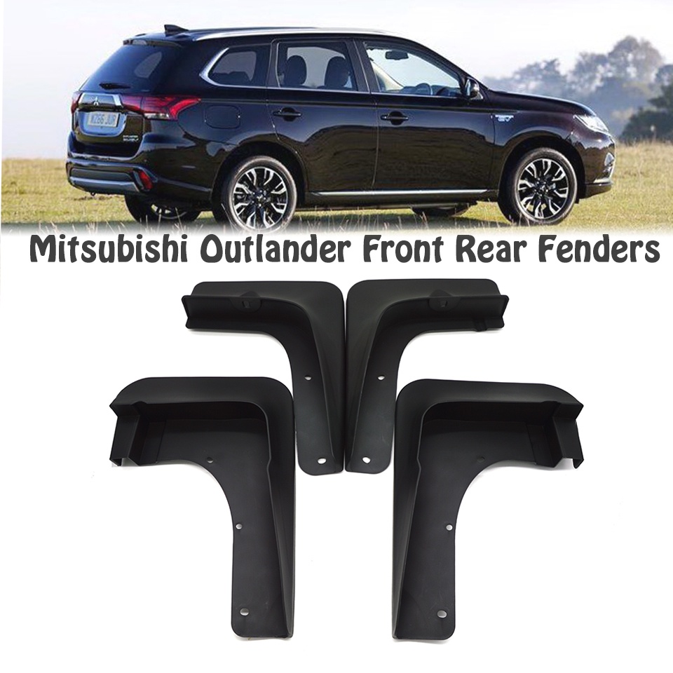 Mud Flap Pelindung Splash Untuk Fender Mobil Mitsubishi Outlander 2013 2014 2015