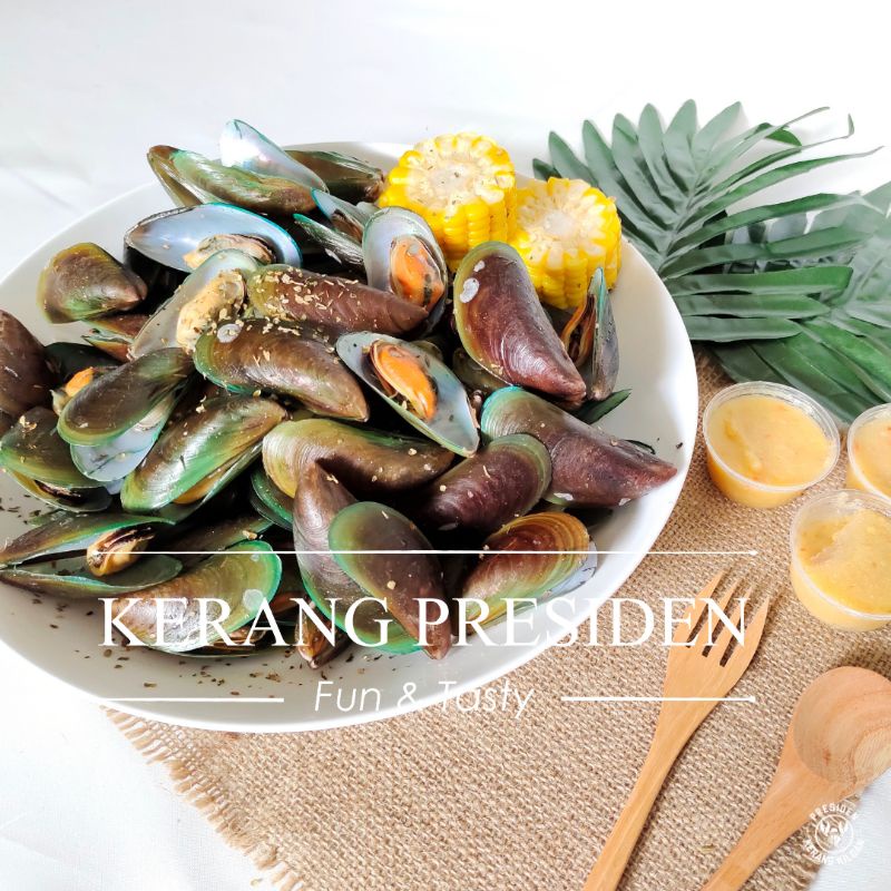 

Kerang Hijau 1 kg (Kerang Presiden)