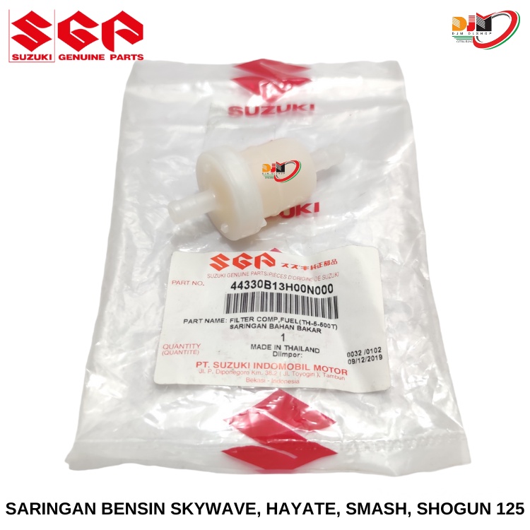 Saringan Bensin Filter Bensin Suzuki Skywave Hayate Smash Shogun 125 SGP 44330B13H00N000