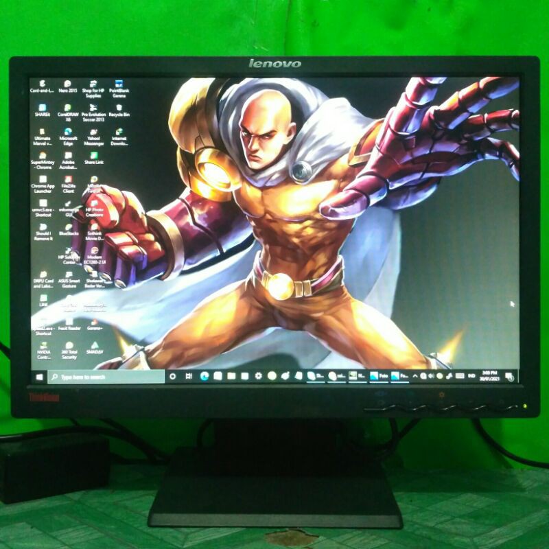 LCD Monitor Komputer Lenovo 19inch wide L197wD