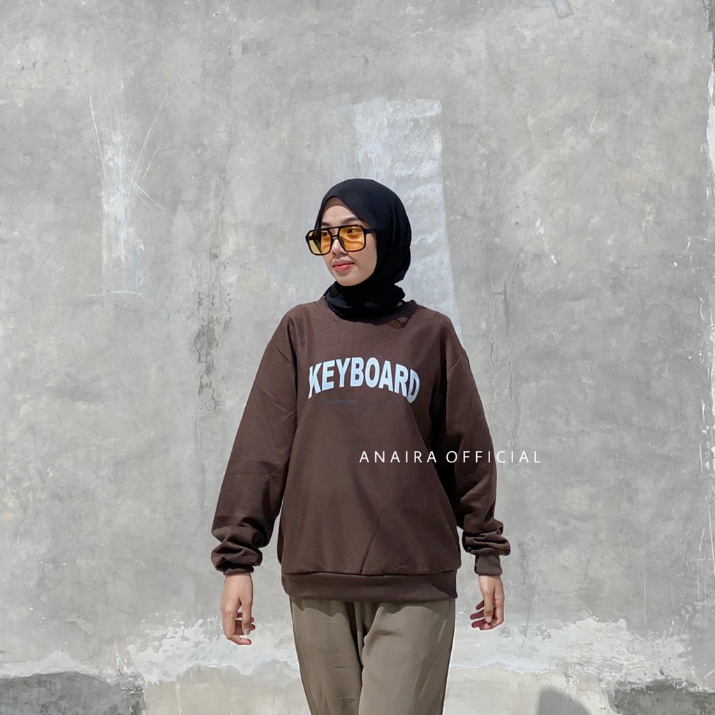 SWEATER WANITA KEYBOARD ANAIRAOFFICIAL