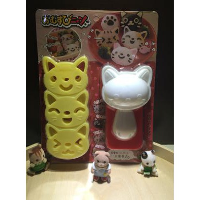

cetakan bento cat face