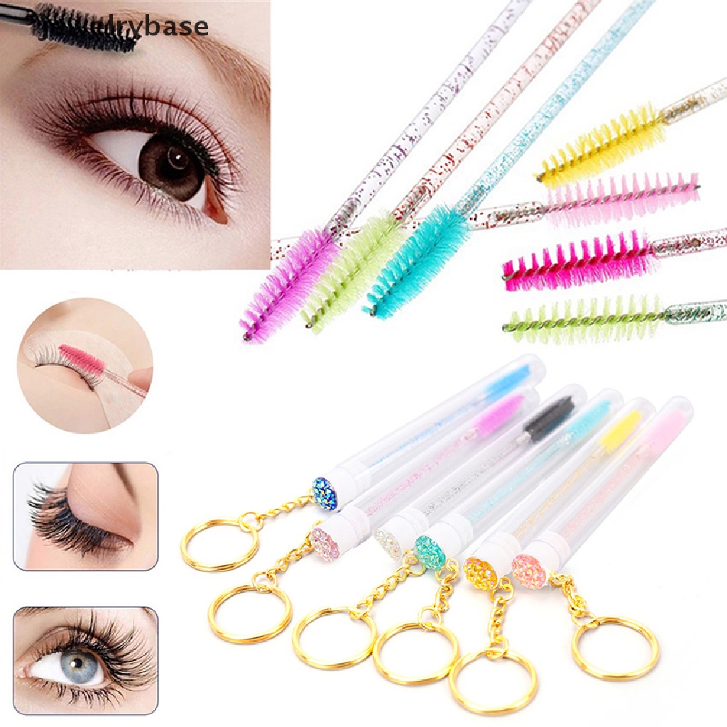 (jewelrybase) Brush Spoolie Alis / Bulu Mata Anti Debu Untuk Makeup / Kosmetik Wanita