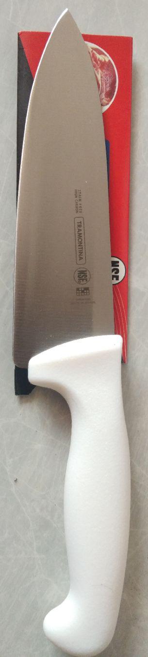 Pisau Dapur 6 Inchi Tramontina Chef Knife 24609/086 Putih Original Brazil Tajam