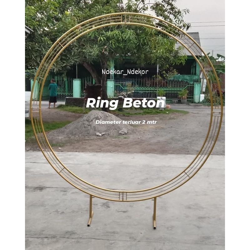 Ring Bulat Dekorasi || Gawangan Dekorasi