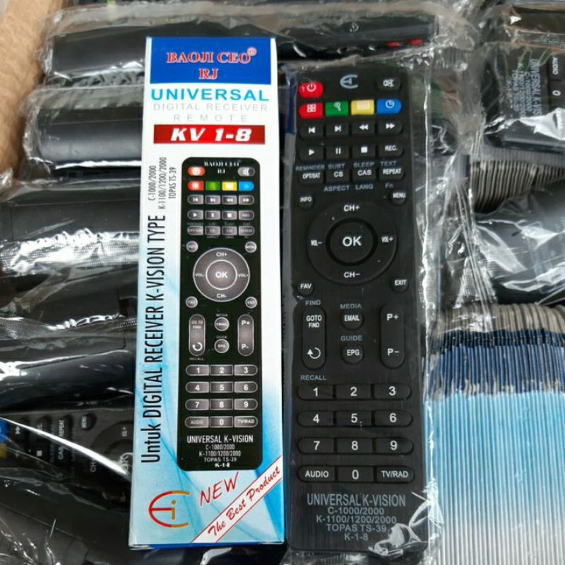 REMOTE MULTI PARABOLA K VISION REMOT UNIVERSAL K-VISION/OPTUS/LGSAT C1000/C2000/K1100/K1200 TS-39