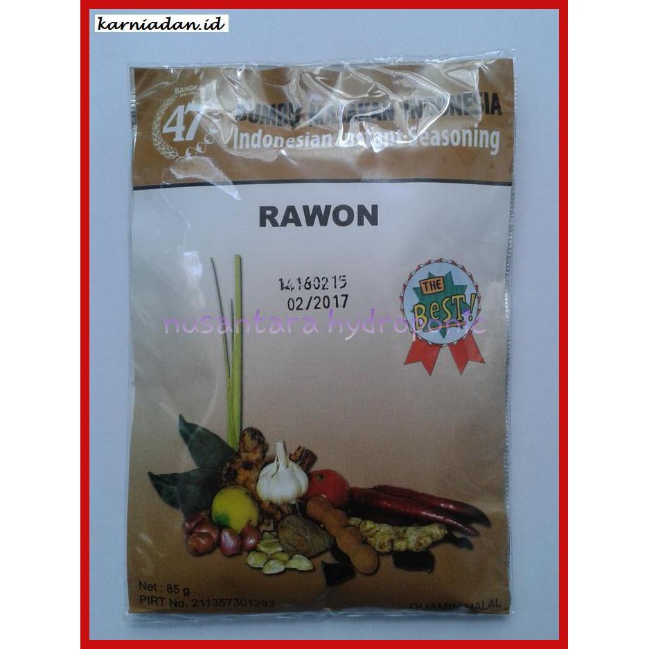

gnidderdsaus- bumbu 47 ; rawon -asliiiiii.