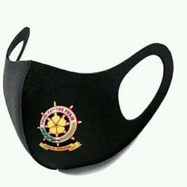 Masker Satpol PP Bordir Scuba