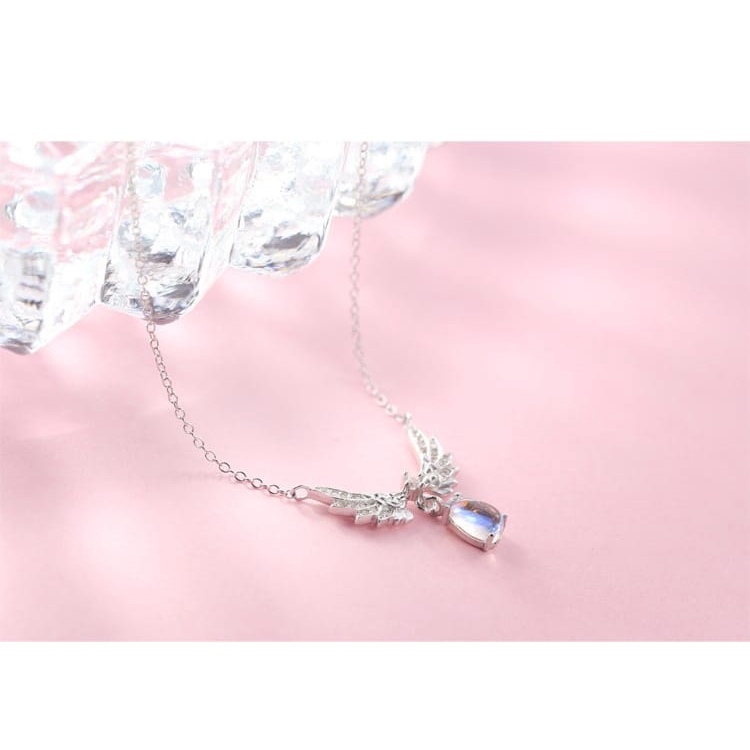 Kalung KL105 Perak / Silver S925 Premium Fashion Wanita Kalung unik Lucu Keren /Deluna/BS