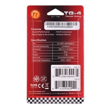 Thermal Grease ThermalTake TG-4 / TG4 - Thermal Paste TG4 ThermalTake