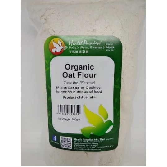 

Organic Oat Flour (Health Paradise) 500gr