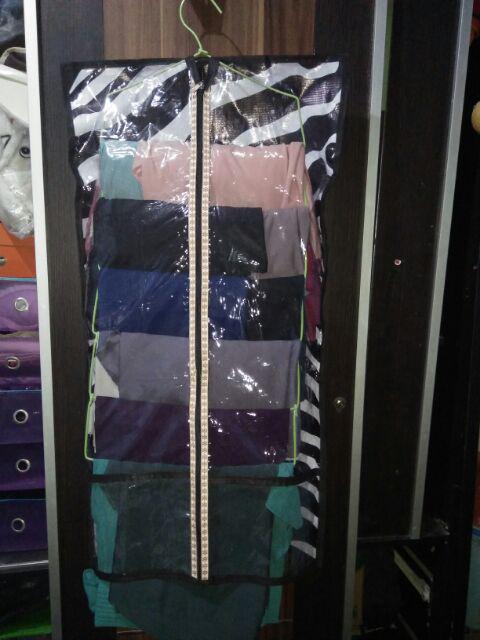 Rak Gantung 3in1 Karakter - Rak Tas - Rak Sepatu - Hanger Jilbab Resleting