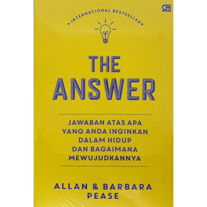 

Buku The Answer: Jawaban atas Semua yang Anda Inginkan oleh Allan & Barbara Pease