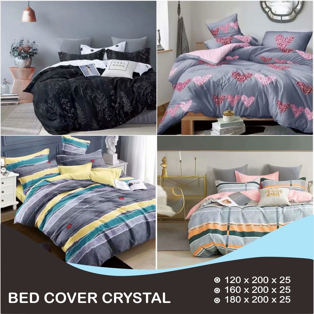 Bedcover Set Sandy Collection New Crystal Semua Ukuran