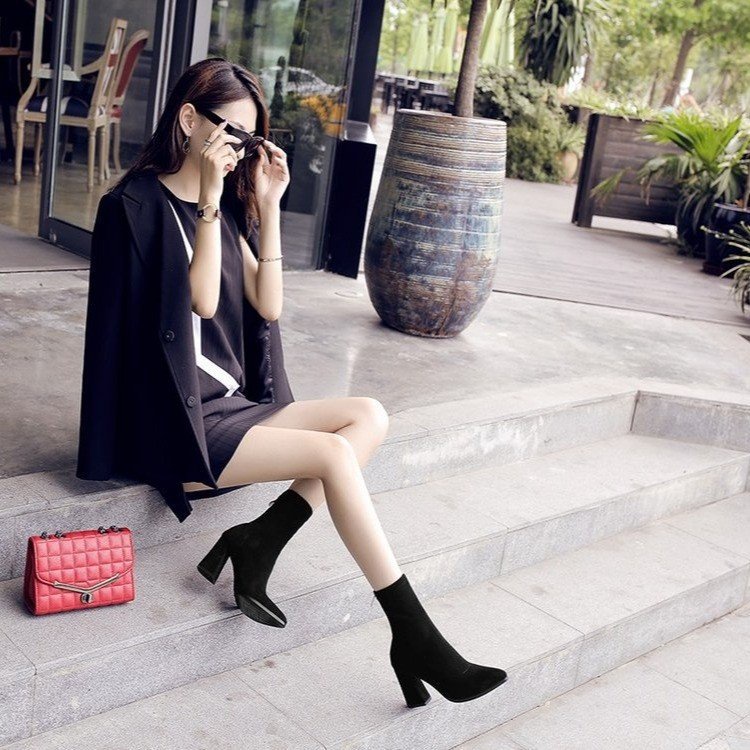 SOULMATE SM-020 Sepatu Boots Wanita Fashion Import Premium Quality