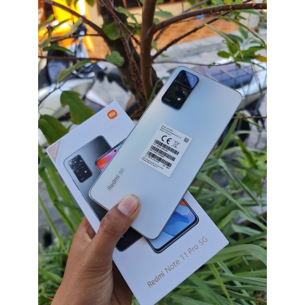 redmi note 11 pro 5g 8/128 5g second lengkap mulus